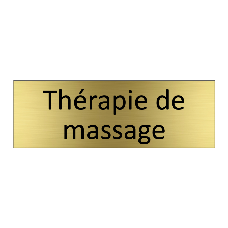 Thérapie de massage