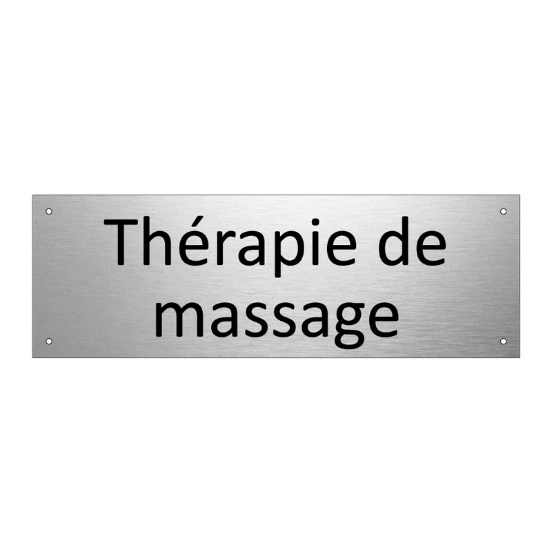 Thérapie de massage