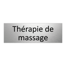 Thérapie de massage