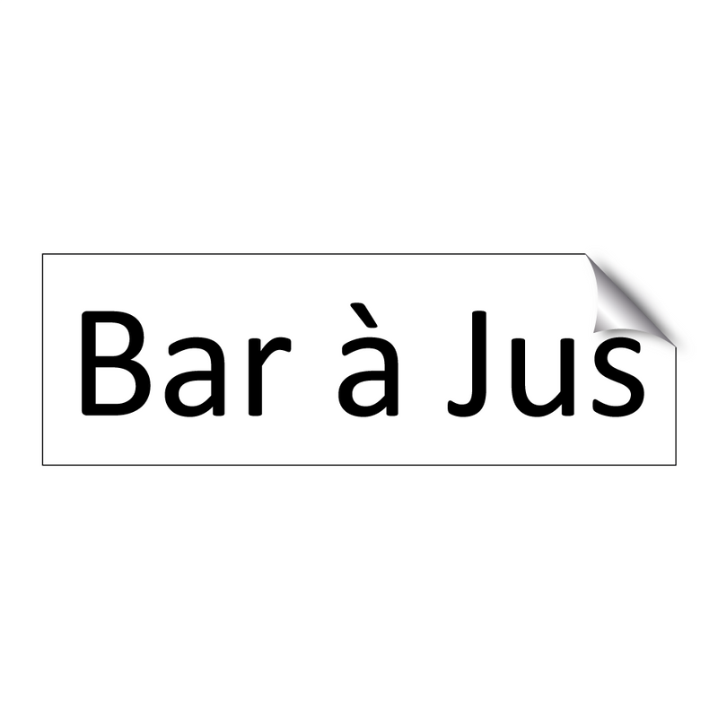 Bar à Jus