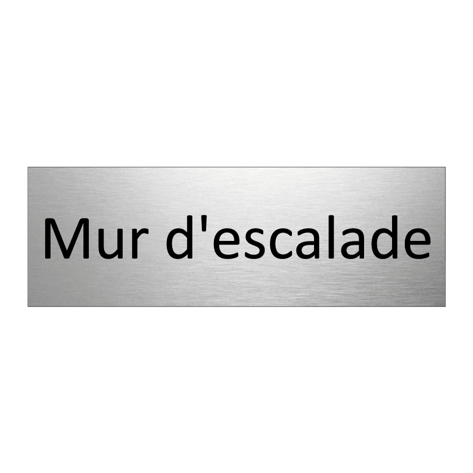 Mur d'escalade
