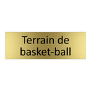 Terrain de basket-ball