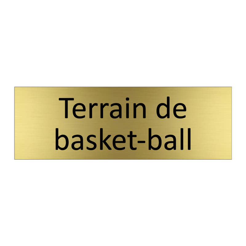 Terrain de basket-ball