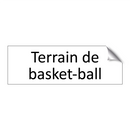 Terrain de basket-ball
