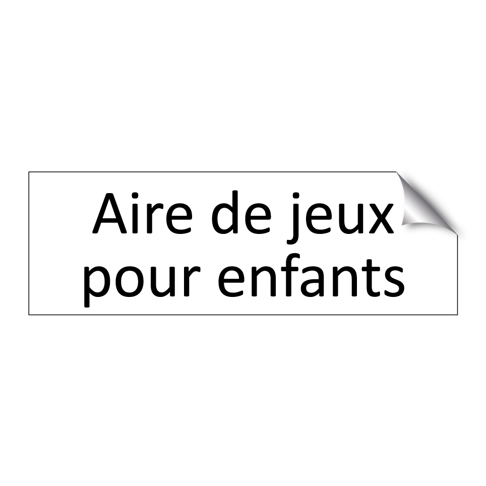 Aire de jeux pour enfants