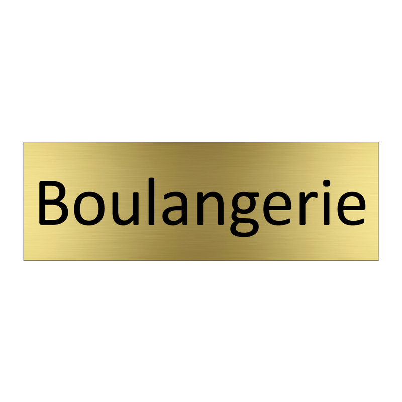 Boulangerie