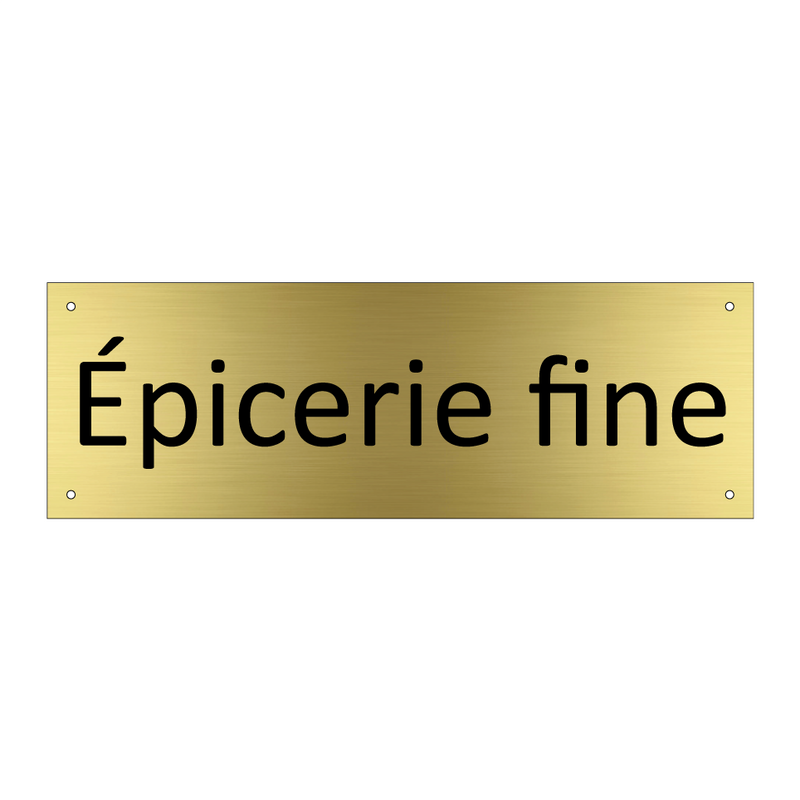 Épicerie fine