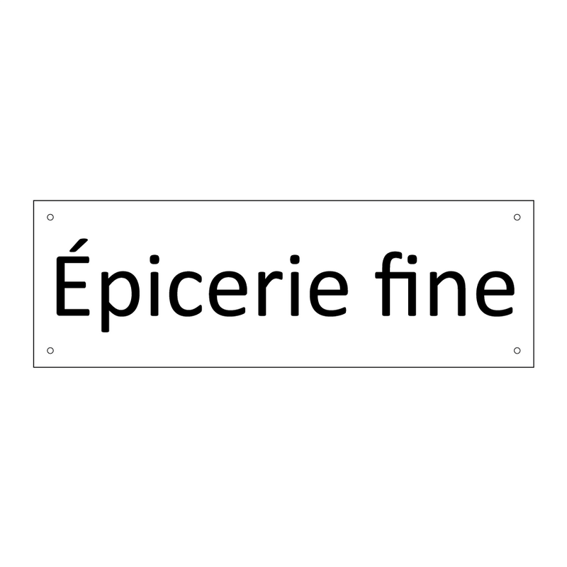 Épicerie fine