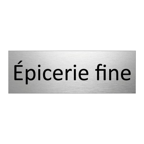 Épicerie fine