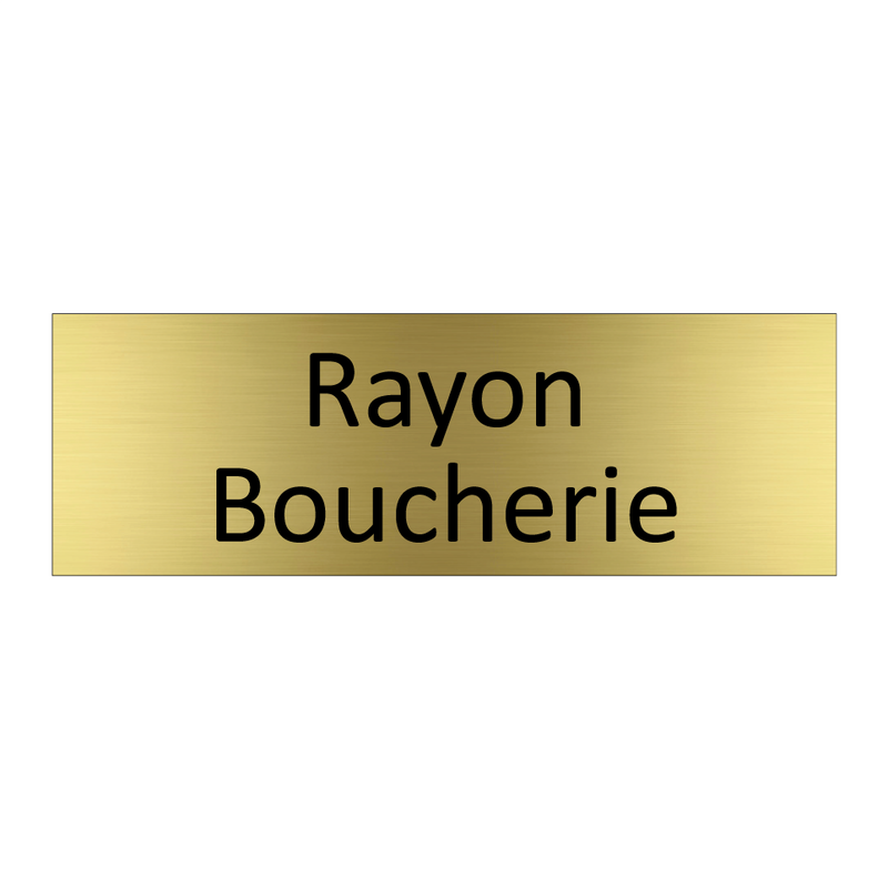 Rayon Boucherie