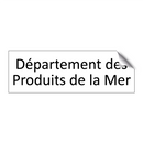 Département des Produits de la Mer