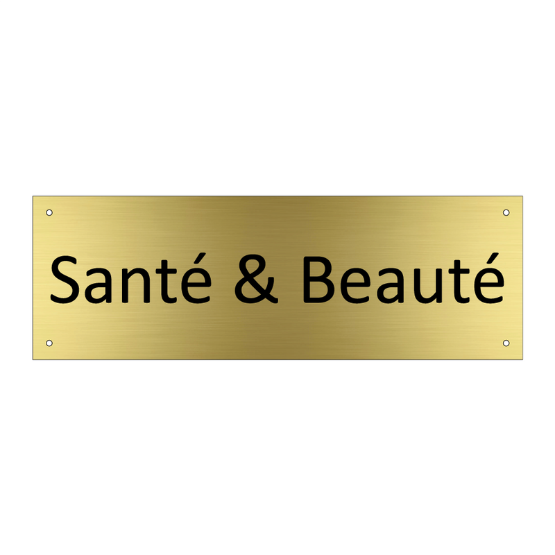Santé & Beauté