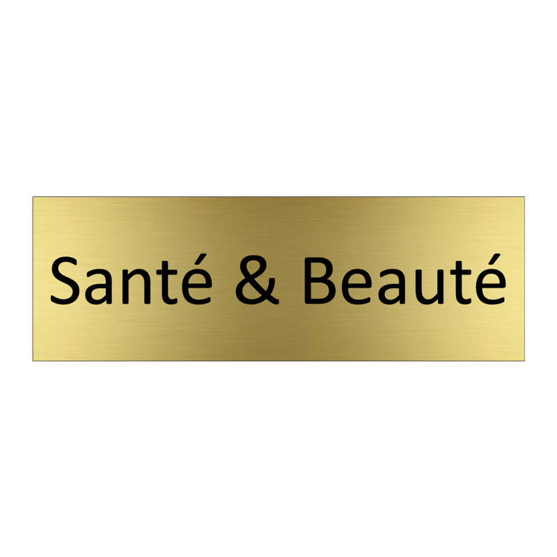 Santé & Beauté
