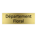 Département Floral