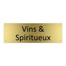 Vins & Spiritueux