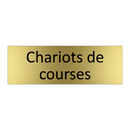 Chariots de courses