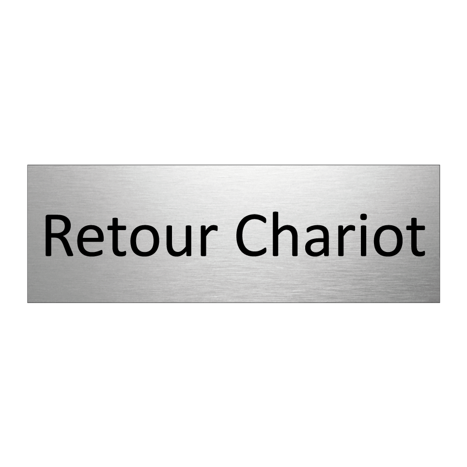 Retour Chariot