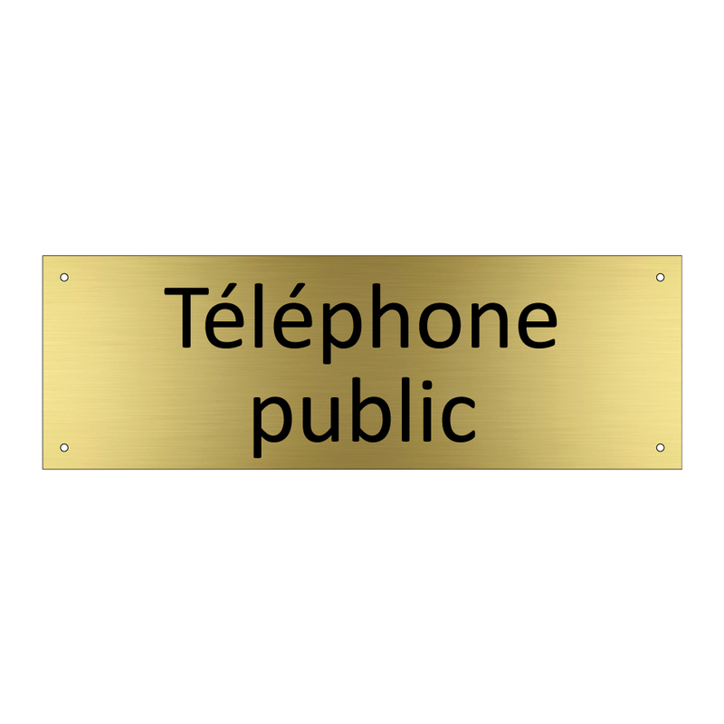 Téléphone public
