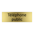 Téléphone public