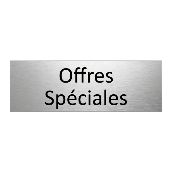 Offres Spéciales