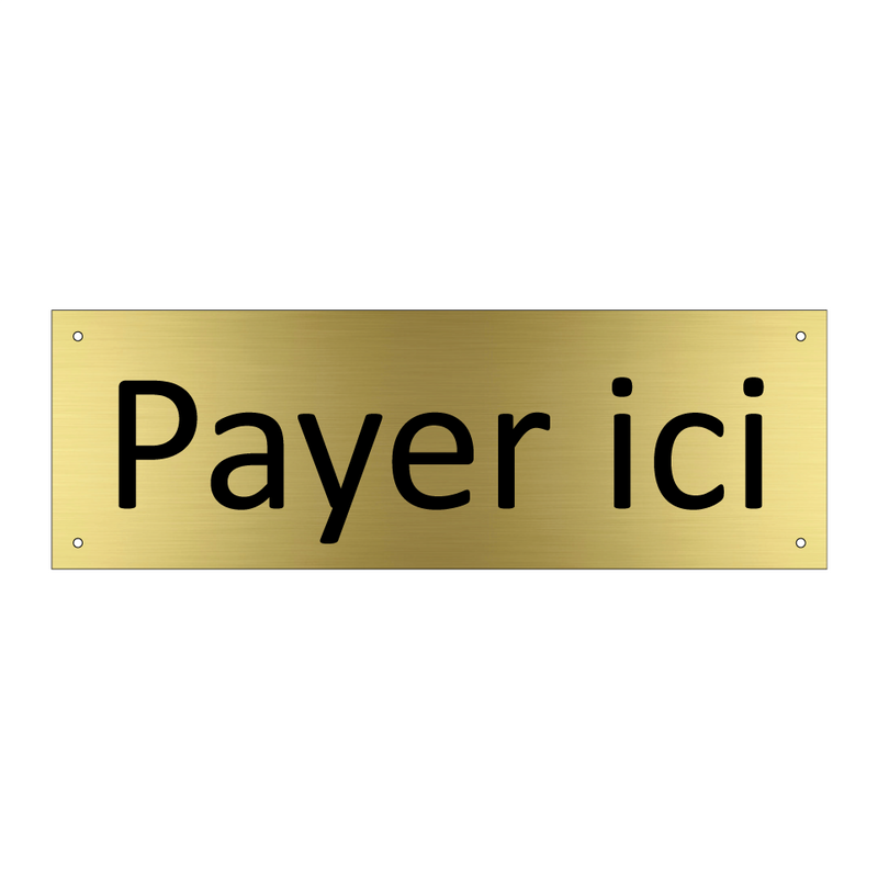 Payer ici