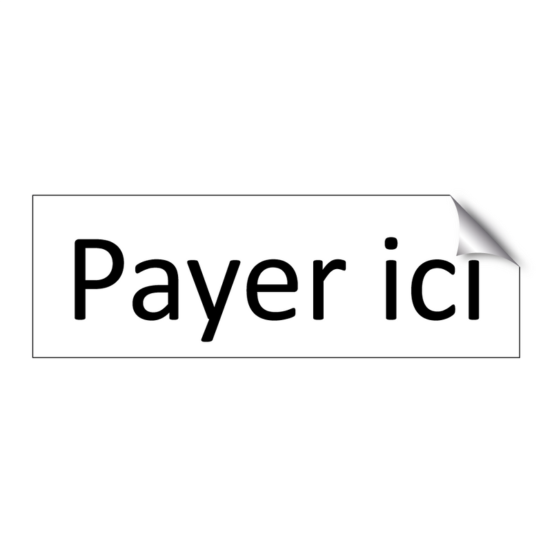 Payer ici