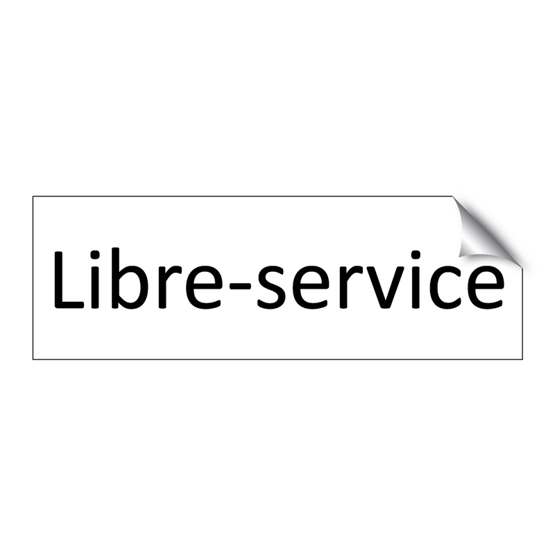 Libre-service