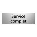 Service complet
