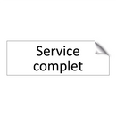 Service complet
