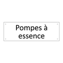 Pompes à essence