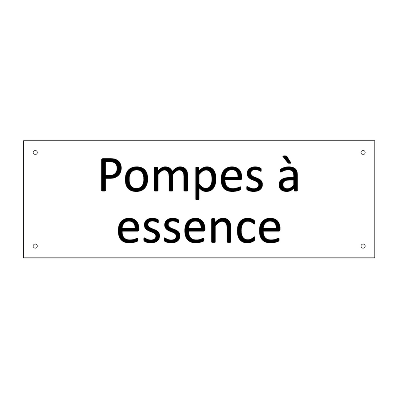 Pompes à essence
