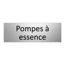 Pompes à essence