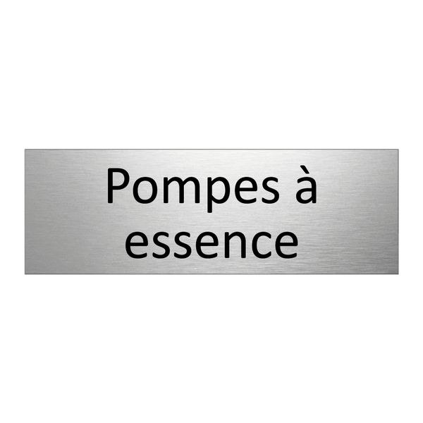 Pompes à essence