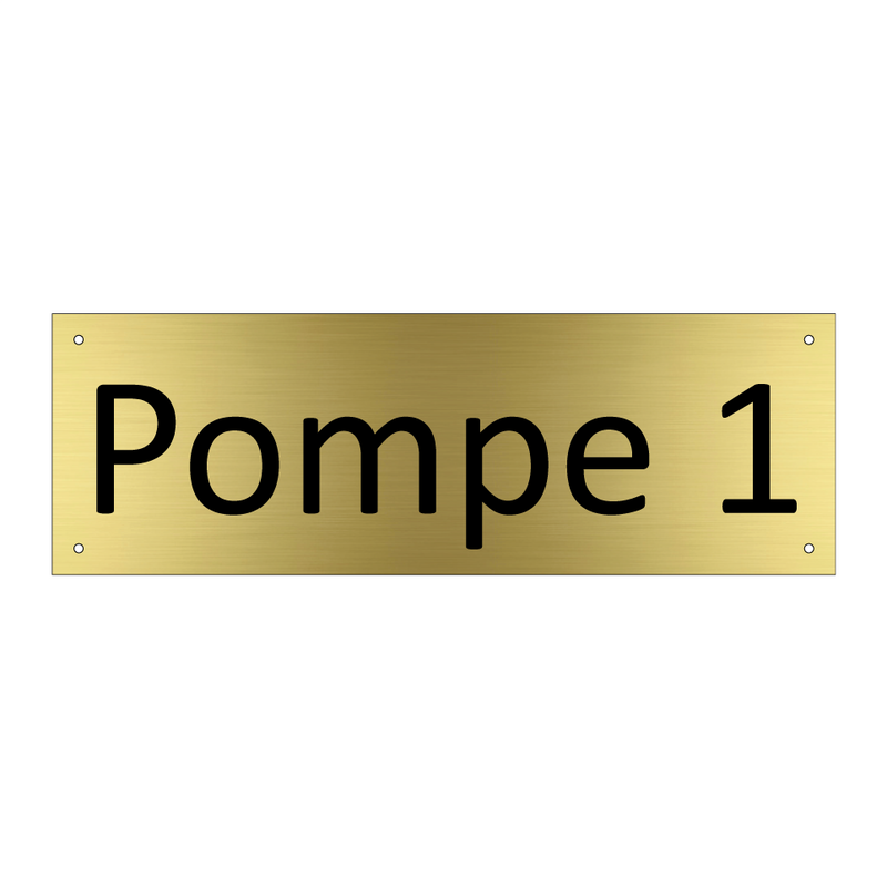 Pompe 1