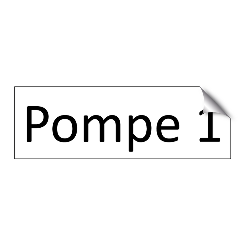 Pompe 1