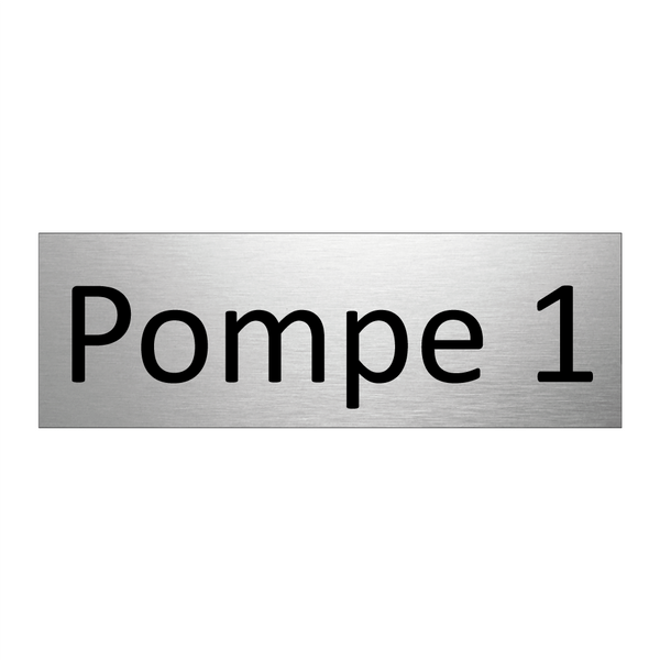 Pompe 1