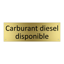 Carburant diesel disponible