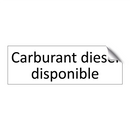 Carburant diesel disponible