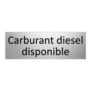 Carburant diesel disponible