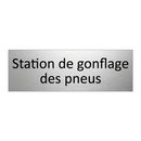Station de gonflage des pneus