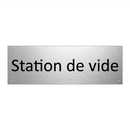 Station de vide
