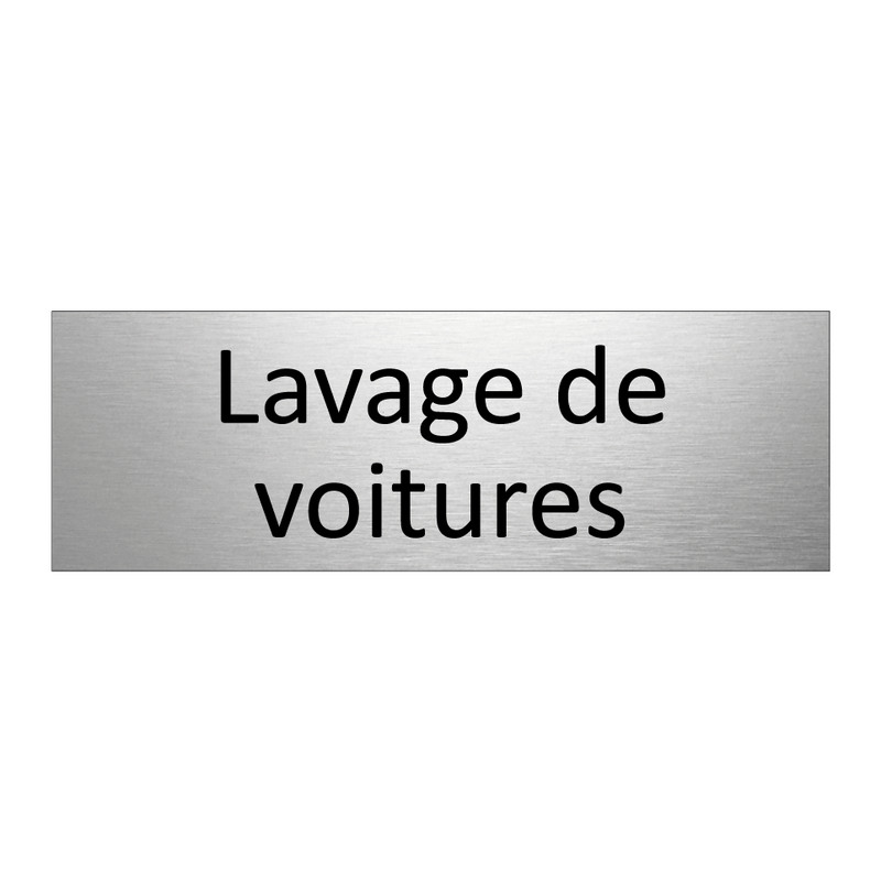 Lavage de voitures
