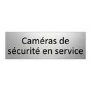 Caméras de sécurité en service