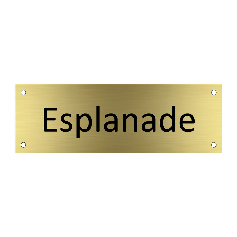 Esplanade & Esplanade & Esplanade