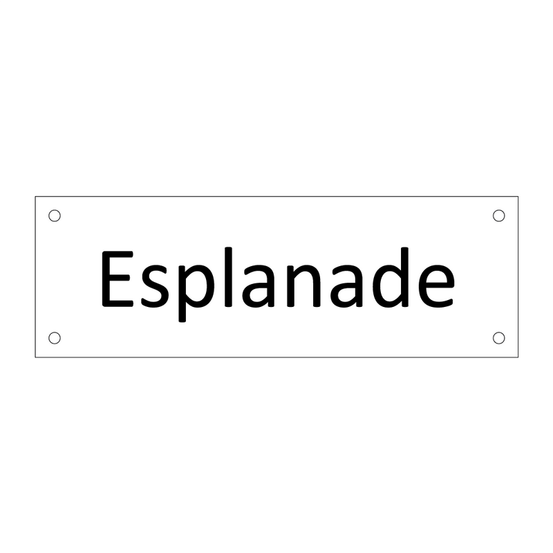 Esplanade & Esplanade & Esplanade