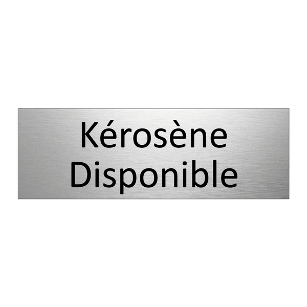 Kérosène Disponible