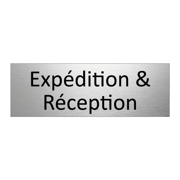 Expédition & Réception