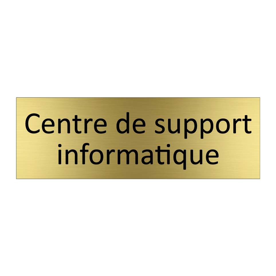 Centre de support informatique