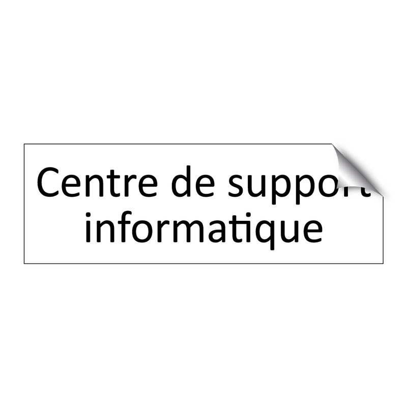 Centre de support informatique