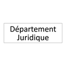 Département Juridique